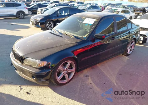 2004 BMW 325I из США, поврежденный, VIN WBAET37434NH05312